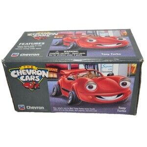 Chevron Cars Tony Turbo  1996 - Brand New in Box Vintage Collectible Toy Car